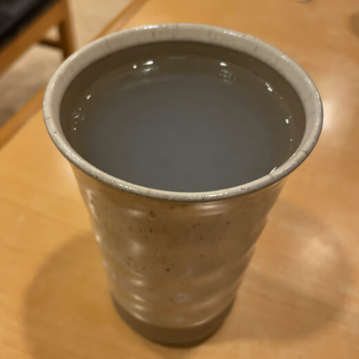 木の芽　そば焼酎蕎麦湯割り